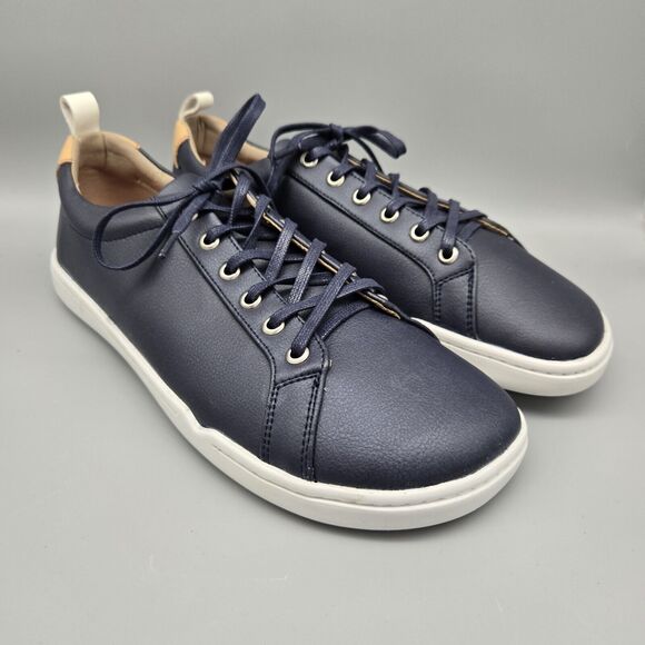 Origo Shoes Men's Size 11 Everyday Sneaker Navy Blue Leather GEN2 Barefoot NEW - Picture 4 of 11